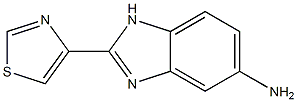 2-(1,3-thiazol-4-yl)-1H-benzimidazol-5-amine Structure