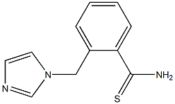 2-(1H-imidazol-1-ylmethyl)benzenecarbothioamide 구조식 이미지