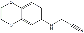 2-(2,3-dihydro-1,4-benzodioxin-6-ylamino)acetonitrile Structure