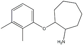 2-(2,3-dimethylphenoxy)cycloheptan-1-amine Structure