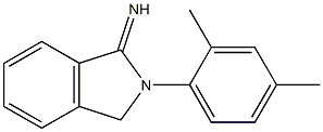 2-(2,4-dimethylphenyl)-2,3-dihydro-1H-isoindol-1-imine 구조식 이미지
