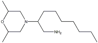 2-(2,6-dimethylmorpholin-4-yl)nonan-1-amine Structure