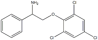 2-(2-amino-2-phenylethoxy)-1,3,5-trichlorobenzene Structure
