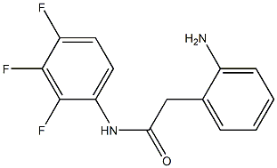 2-(2-aminophenyl)-N-(2,3,4-trifluorophenyl)acetamide Structure