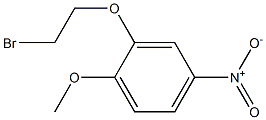 2-(2-bromoethoxy)-1-methoxy-4-nitrobenzene Structure