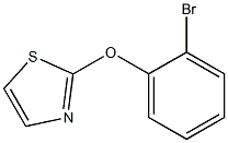 2-(2-bromophenoxy)-1,3-thiazole Structure