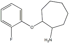 2-(2-fluorophenoxy)cycloheptanamine Structure