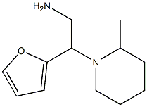 2-(2-furyl)-2-(2-methylpiperidin-1-yl)ethanamine Structure