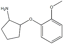 2-(2-methoxyphenoxy)cyclopentanamine Structure
