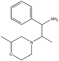 2-(2-methylmorpholin-4-yl)-1-phenylpropan-1-amine 구조식 이미지