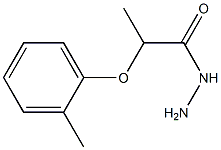 2-(2-methylphenoxy)propanehydrazide Structure