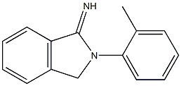 2-(2-methylphenyl)-2,3-dihydro-1H-isoindol-1-imine 구조식 이미지