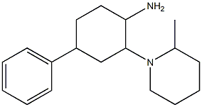 2-(2-methylpiperidin-1-yl)-4-phenylcyclohexanamine 구조식 이미지