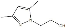 2-(3,5-dimethyl-1H-pyrazol-1-yl)ethan-1-ol Structure