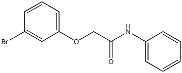 2-(3-bromophenoxy)-N-phenylacetamide Structure