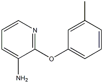 2-(3-methylphenoxy)pyridin-3-amine 구조식 이미지