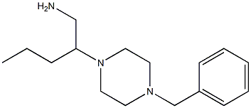 2-(4-benzylpiperazin-1-yl)pentan-1-amine Structure