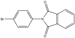 2-(4-bromophenyl)-1H-isoindole-1,3(2H)-dione 구조식 이미지
