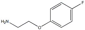 2-(4-fluorophenoxy)ethanamine Structure