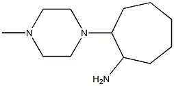 2-(4-methylpiperazin-1-yl)cycloheptanamine Structure