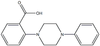 2-(4-phenylpiperazin-1-yl)benzoic acid Structure