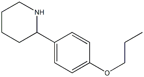 2-(4-propoxyphenyl)piperidine 구조식 이미지