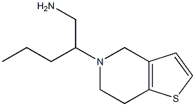 2-(6,7-dihydrothieno[3,2-c]pyridin-5(4H)-yl)pentan-1-amine Structure