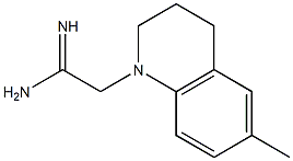 2-(6-methyl-3,4-dihydroquinolin-1(2H)-yl)ethanimidamide Structure