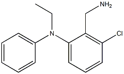 2-(aminomethyl)-3-chloro-N-ethyl-N-phenylaniline 구조식 이미지