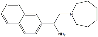 2-(azepan-1-yl)-1-(naphthalen-2-yl)ethan-1-amine 구조식 이미지