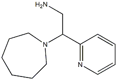 2-(azepan-1-yl)-2-(pyridin-2-yl)ethan-1-amine Structure