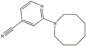 2-(azocan-1-yl)pyridine-4-carbonitrile 구조식 이미지