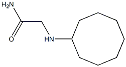 2-(cyclooctylamino)acetamide Structure