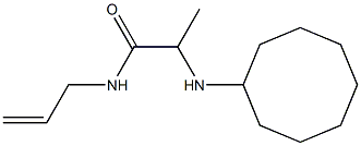 2-(cyclooctylamino)-N-(prop-2-en-1-yl)propanamide 구조식 이미지