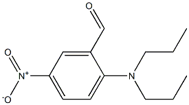 2-(dipropylamino)-5-nitrobenzaldehyde Structure