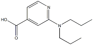 2-(dipropylamino)pyridine-4-carboxylic acid Structure