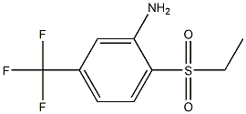 2-(ethylsulfonyl)-5-(trifluoromethyl)aniline Structure