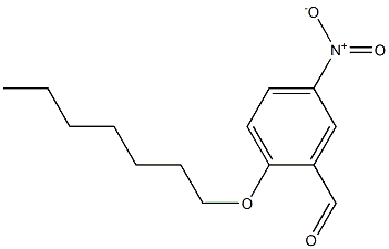 2-(heptyloxy)-5-nitrobenzaldehyde Structure