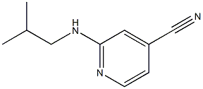 2-(isobutylamino)isonicotinonitrile 구조식 이미지
