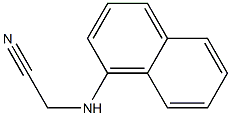 2-(naphthalen-1-ylamino)acetonitrile Structure