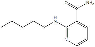2-(pentylamino)pyridine-3-carboxamide Structure