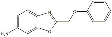 2-(phenoxymethyl)-1,3-benzoxazol-6-amine Structure