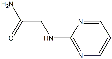 2-(pyrimidin-2-ylamino)acetamide Structure