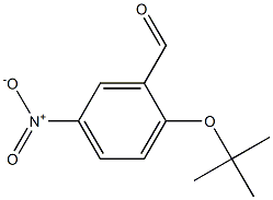 2-(tert-butoxy)-5-nitrobenzaldehyde Structure