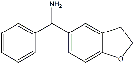 2,3-dihydro-1-benzofuran-5-yl(phenyl)methanamine Structure
