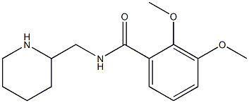 2,3-dimethoxy-N-(piperidin-2-ylmethyl)benzamide 구조식 이미지