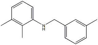 2,3-dimethyl-N-[(3-methylphenyl)methyl]aniline Structure