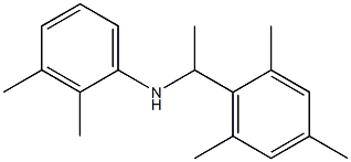 2,3-dimethyl-N-[1-(2,4,6-trimethylphenyl)ethyl]aniline Structure