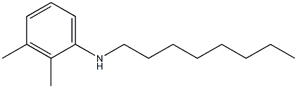 2,3-dimethyl-N-octylaniline Structure