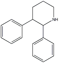 2,3-diphenylpiperidine Structure